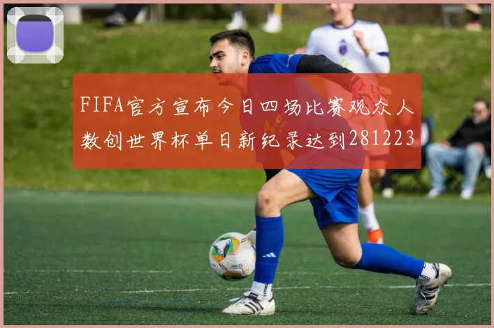 FIFA官方宣布今日四场比赛观众人数创世界杯单日新纪录达到281223人